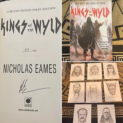 Kings Of The Wyld By Nicholas Eames Signed & Numbered + Character Cards • $128.50