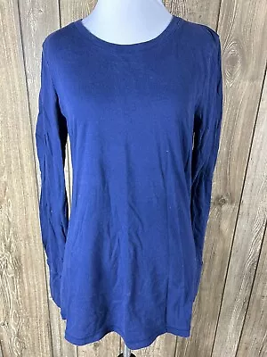 Mossimo Supply Co Juniors Womens Navy Blue Shirt Size XL Long Sleeve • $8.99