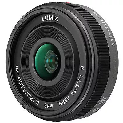 Panasonic Lumix 14mm F 2.5 Micro Four Thirds Lens • $399