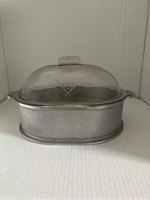 Guardian Service Vintage Aluminum Roaster W/Glass Lid • $95