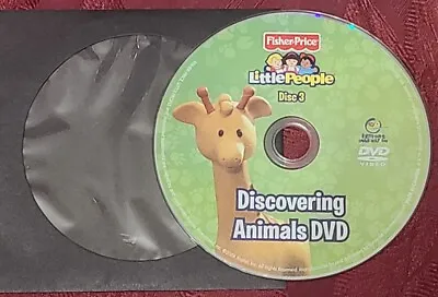 Fisher Price Little People Discovering Animals Disc 3 DVD Disc Only! Acceptable • $1.50