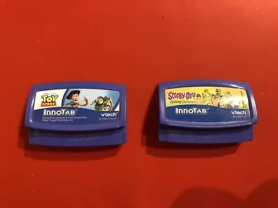 2 X Vtech Innotab Games Cartridges Toy Story & Scooby Doo • £7.50