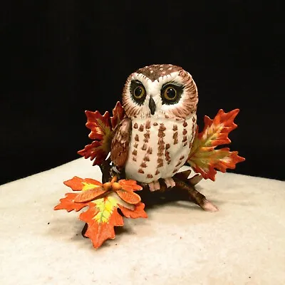 $39.95 • Buy LENOX Saw Whet Owl Fine Porcelain Figurine Garden Birds Collection