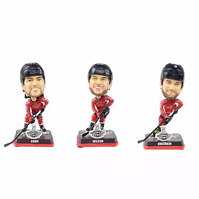 Washington Capitals 2018 Stanley Cup Champions Mini Set Bobblehead NHL Ovechkin • $349.99