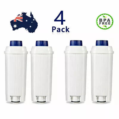 4x For Delonghi Water Filter DLSC002 SER3017 5513292811 ECAM22110SB ECAM37085SB • $34.64