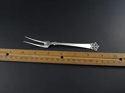  Vintage Anitra By Magnus Aase 830 Norway Sterling Pickle Fork 6  Dated 1949 • $42.95