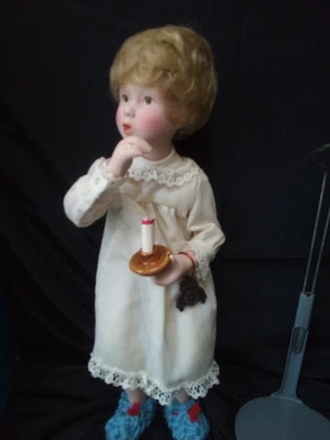 $19 • Buy 1983 Limited Edition Norman Rockwell Character Doll  Sally  By Rumbleseat Press