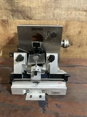 Leica Cryostat 2800N Frigocut Microtome Blade Head Full Assembly Part # 2040 • $696.50