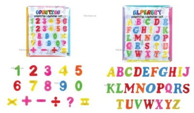 £1.99 • Buy Kids Learning Teaching MAGNETIC Toy Letters & Numbers Fridge Magnets Alphabet