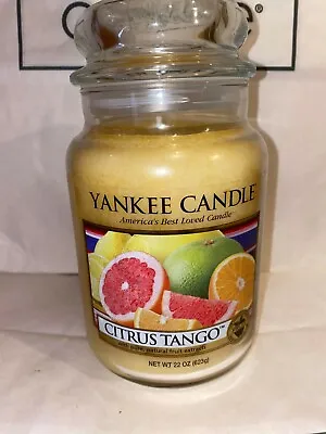 Yankee Candle Large Jar Citrus Tango 22oz 623g • £23.85