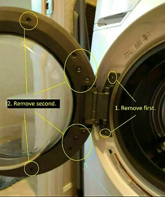 Front Load Washer Door Hinge For Maytag MHWE300VW12 MHWE450WW00 MHWE500VW11 • $40.98