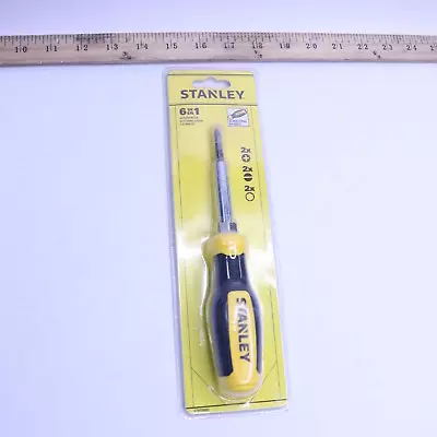 Stanley Multi-Bit Screwdriver 6 In 1 STHT60083 • $4.78