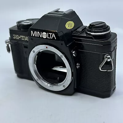 35mm Minolta X-7A SLR Camera BODY ONLY. • $19.99