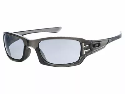 Oakley Fives Squared Sunglasses OO9214-03 Grey Smoke/Slate Iridium Asian • $99.99