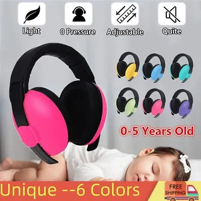 Kids Child Baby Ear Defenders Children Muffs Noise Reduction Earmuffs Protectors • £8.59