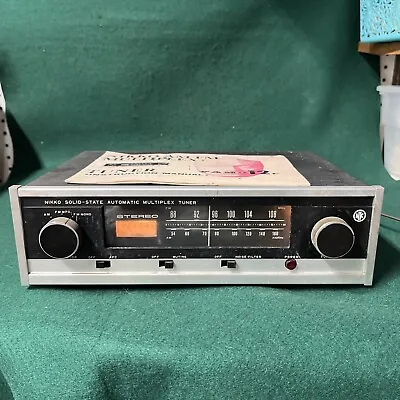Nikko FAM-12FT Solid-State AM FM MPX Stereo Tuner 298 READ DESCRIPTION • $49.99