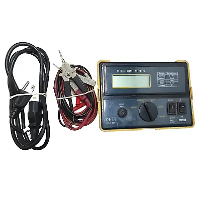 Rugged Milliohm Meter 200mOhm - 2000Ohm Test Equipment With Probes Free Shipping • $214.25