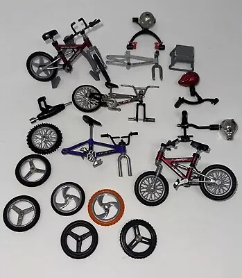 Flick Trix Finger Bike BMX Tech Deck & Others Bundle Parts Tools Huffy Mongoose • $49.99