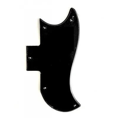 Pickguard Black Half Face 1Ply For Gibson Sg 1961-1970 • $38.64