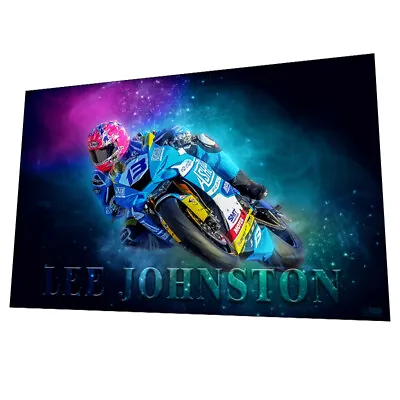 £14.50 • Buy The General Lee Johnston - Irish Road Racing Wall Art Poster - Size A2
