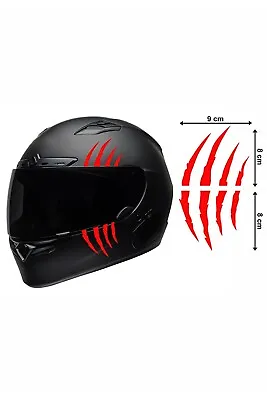 Motorcycle Helmet Claw Sticker • £3.99