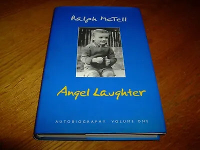 RALPH McTELL-ANGEL LAUGHTER-VOL I-SIGNED-1ST-HB-NF-AMBER WAVES-RARE • £55