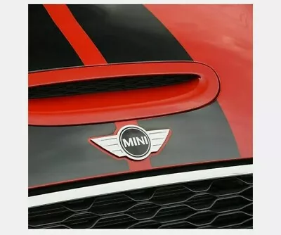 Mini Badge Logo Front Bonnet Chrome Hood Metal Sticker . Emblem Cooper • $9.85