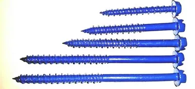 Concrete Hex Head Phillips / Slot Combo 3/16 X 1-3/4  To 4  Masonry Screw Tapcon • $8.49