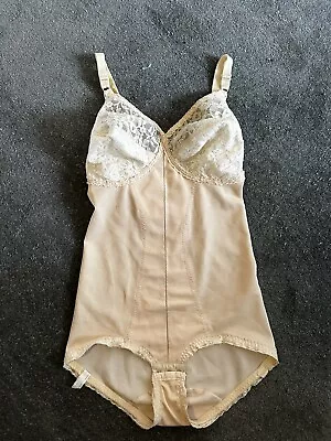 Vintage 1960s Playtex All In One Bodysuit Girdle Pinup Retro Lingerie • $69.99