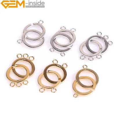 Hook And Eye Clasp 14K Gold Filled Clasps For Bracelet Jewellery Making Closures • £3.83