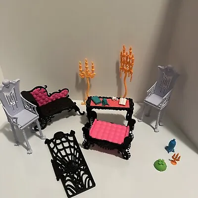 Monster High Freaky Fusion Catacombs Playset Furniture Replacement Lot • $65