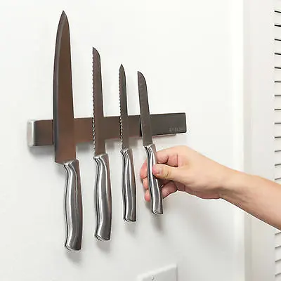 $16.99 • Buy Stainless Steel Magnetic Knife Bar 15 Inch, Extra Strong Magnet Knife Holder