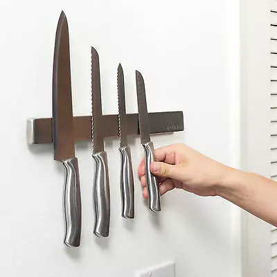 Stainless Steel Magnetic Knife Bar 15 Inch Extra Strong Magnet Knife Holder • $17.99