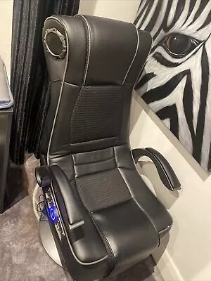 X Rocker Gaming Chair With Bluetooth (Power Wire Included) • £45