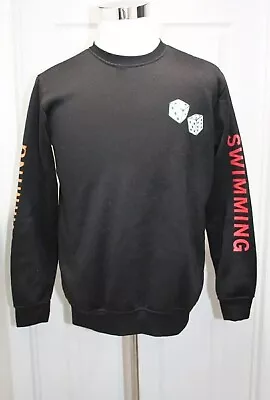 Mac Miller Swimming Crew Neck Sweatshirt Black Dice Most Dope Size Large • $80