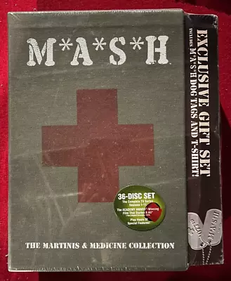 M*A*S*H The Martinis & Medicine 36 -Disc Gift Set DVD - New Sealed • $144.99