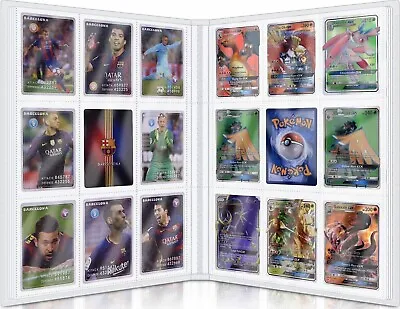 Trading Card BINDER FOLDER ALBUM For Pokemon MTG Match Attax - Holds 540 Cards • £12.99