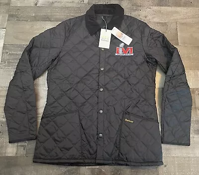 NWT Barbour Heritage Liddesdale Quilted Jacket Mens L Black Snaps Lightweight • $109.99