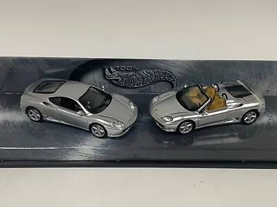 1/43 Mattell Hot Wheels Ferrari 360 Modena Coupe Spider Set For FAO Schwarz • $69.95