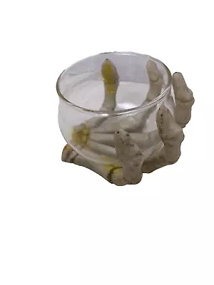 Skeleton Hand Votive -  Candle Holder - Fun World - Halloween Décor • $31