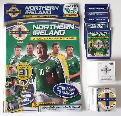 Panini : Northern Ireland 2016 · Album Stickers 1-204 • $5.22