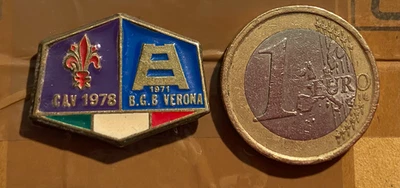 Vieux Pin's Broche Vintage - Calcio Inter Milan - Italie - Football