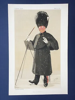 Original 1888 Vanity Fair Print Of Bandmaster Daniel Godfrey - Grenadier Guards • £9.99