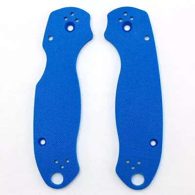 1 Pair Scales G10 Handle DIY Patches Replacement For Spyderco Para 3 Accessories • $12.99