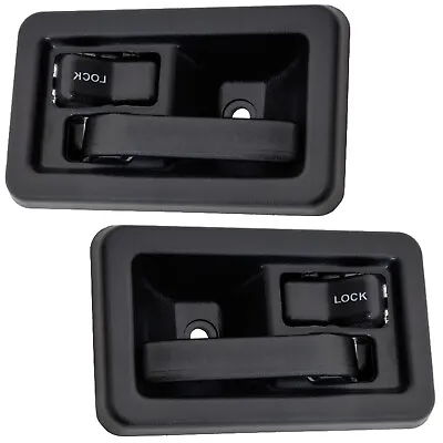 $21.49 • Buy Interior Door Handle Set For 1997-2006 Jeep Wrangler Front Or Rear Left & Right