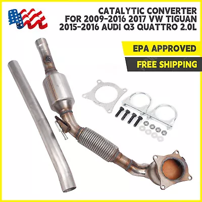 Catalytic Converter For 2009-2017 VW Tiguan 2015-2016 Audi Q3 Quattro 2.0L • $235