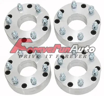 $129.90 • Buy 4PC 5x4.75 To 6x5.5 Wheel Spacers Adapters 2  Fits Chevy S10 Corvette Silverado