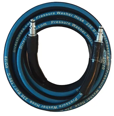 MacAllister Replacement Pressure Washer Hose For MPWP1800-2 Upgraded Rubber Hose • £24.99