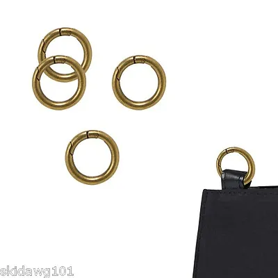 NEW Miche Accessories Brass 1  Carabiner Set Of 4 • $19.95