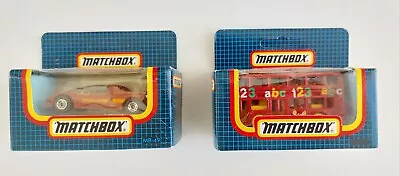 Original 1990's Boxed 'MATCHBOX SUPERFAST' 'QUASAR' & 'LONDON BUS' MINT 'RARE' • £6.50
